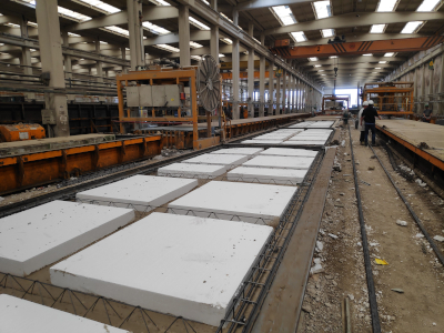 Paneles prefabricados de cerramiento industrial - Hormigón reforzado con fibras poliméricas