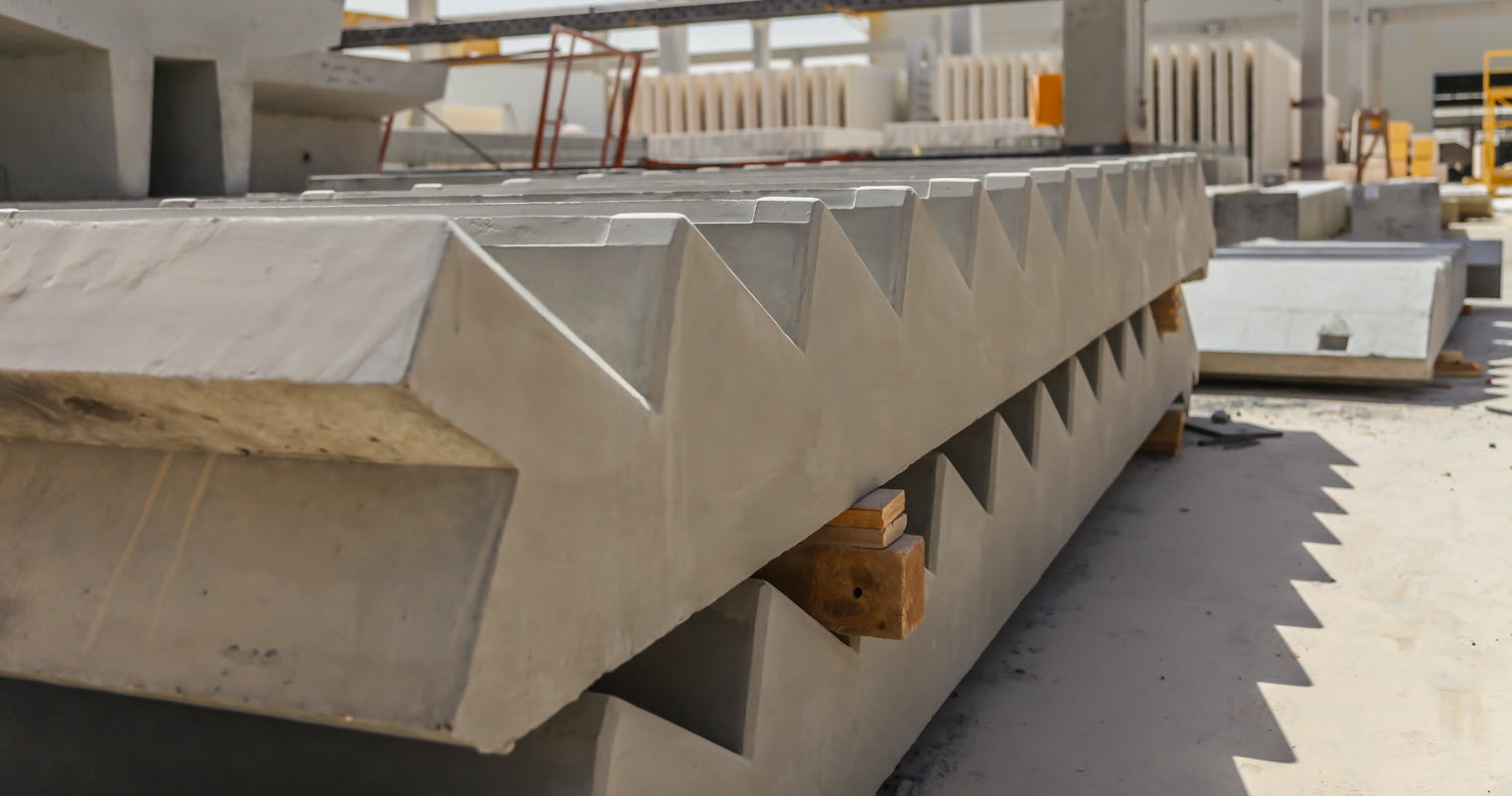 Ny smart teknik möjliggör CO2-reducerade betongelement